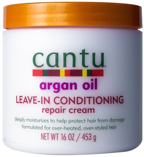 Cantu shea butter argan oil leave-in conditioning repair cream – Repair Cream mit Arganöl ohne Spülung – 340g