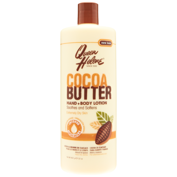 Queen Helene cocoa butter hand and body lotion – lotion au beurre de cacao pour les mains et le corps – 907g