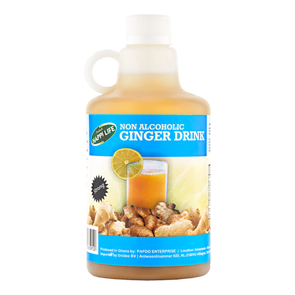Happi life ginger drink concentré de gingembre – 500ml