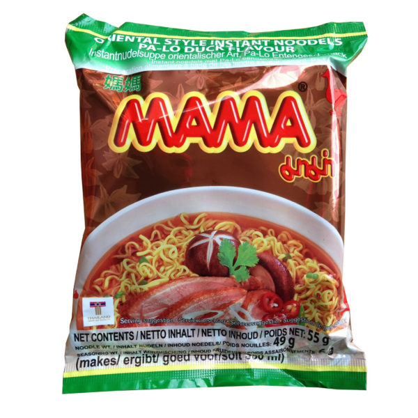 Mama instant noodles pa-lo duck flavour – instant nouilles au goût de canard – 55g