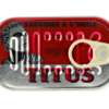 Titus sardines à l’huile de tournesol – sardines in suflower oil – 125g