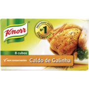 Knorr caldo de galinha – bouillon de volaille cube – 8 cubos – 80g