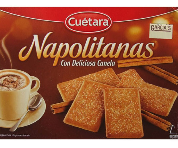 Cuétara napolitanas con un toque de deliciosa canela – biscuit avec goût de cannelle – 426g