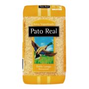 Pato real arroz vaporizado longo extra – riz – 1kg