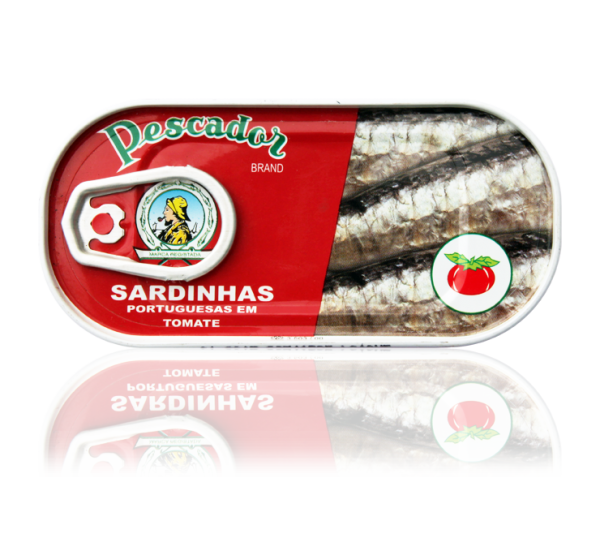 Pescador sardinhas em tomate – sardines à la sauce tomate – 56g