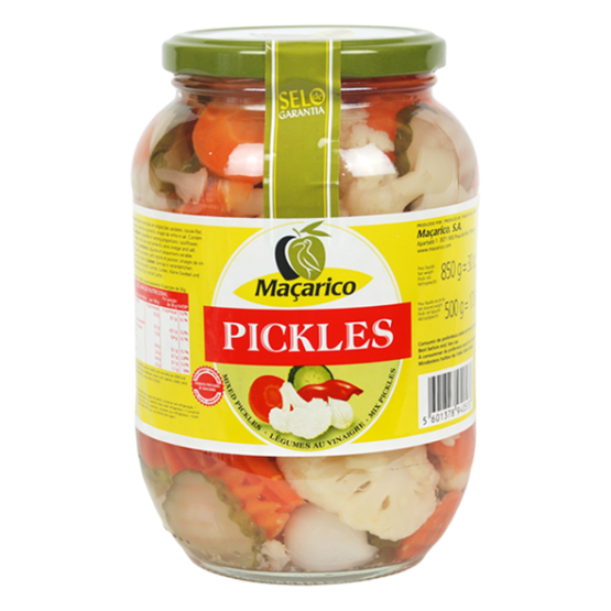 Macarico pickles – légumes au vinaigre – mixed pickles – 850g