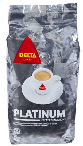 Delta café platinum coffee sensations – café – 1kg