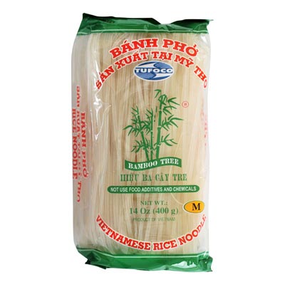 Bamboo tree vietnamese rice noodle – nouilles de riz – Reisnudeln 400g – M
