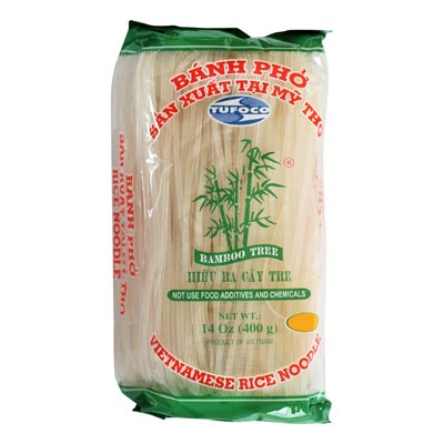 Bamboo tree vietnamese rice noodle – nouilles de riz – Reisnudeln 400g – S