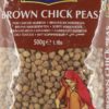 TRS brown chick peas – pois chiche marron – braune Kichererbsen – 500g