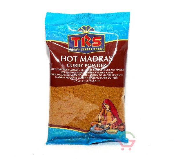 TRS hot madras curry powder – poudre de curry fort – 100g