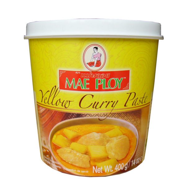 Mae ploy yellow curry paste – pâte pour curry jaune – gelbe currypaste – 400g