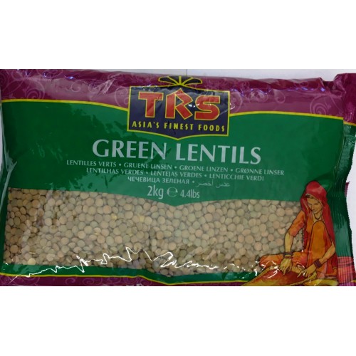 TRS green lentils – lentilles vertes – grüne Linsen – 2kg