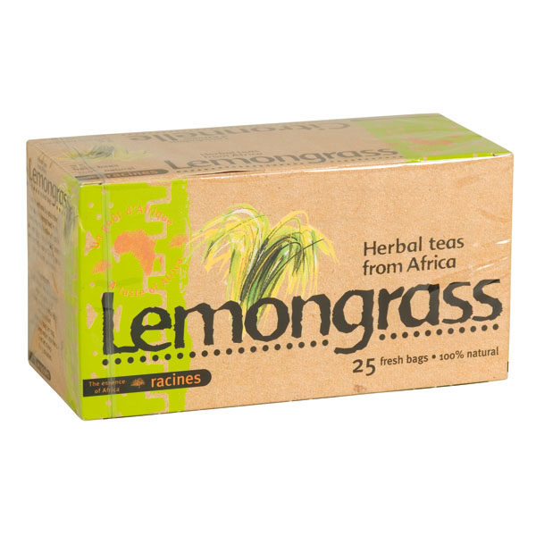 Les infusions d’afrique lemongrass – infusion à la citronnelle – 25 sachets – 40g