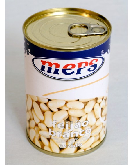 Meps feijao branco cozido – haricots blancs cuits – cooked white beans – alubieas blancas cocidas – 420g