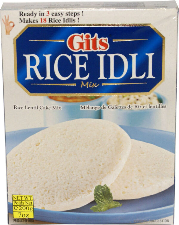 Gits rice idli – mélange pour galettes de riz et lentilles – 200g