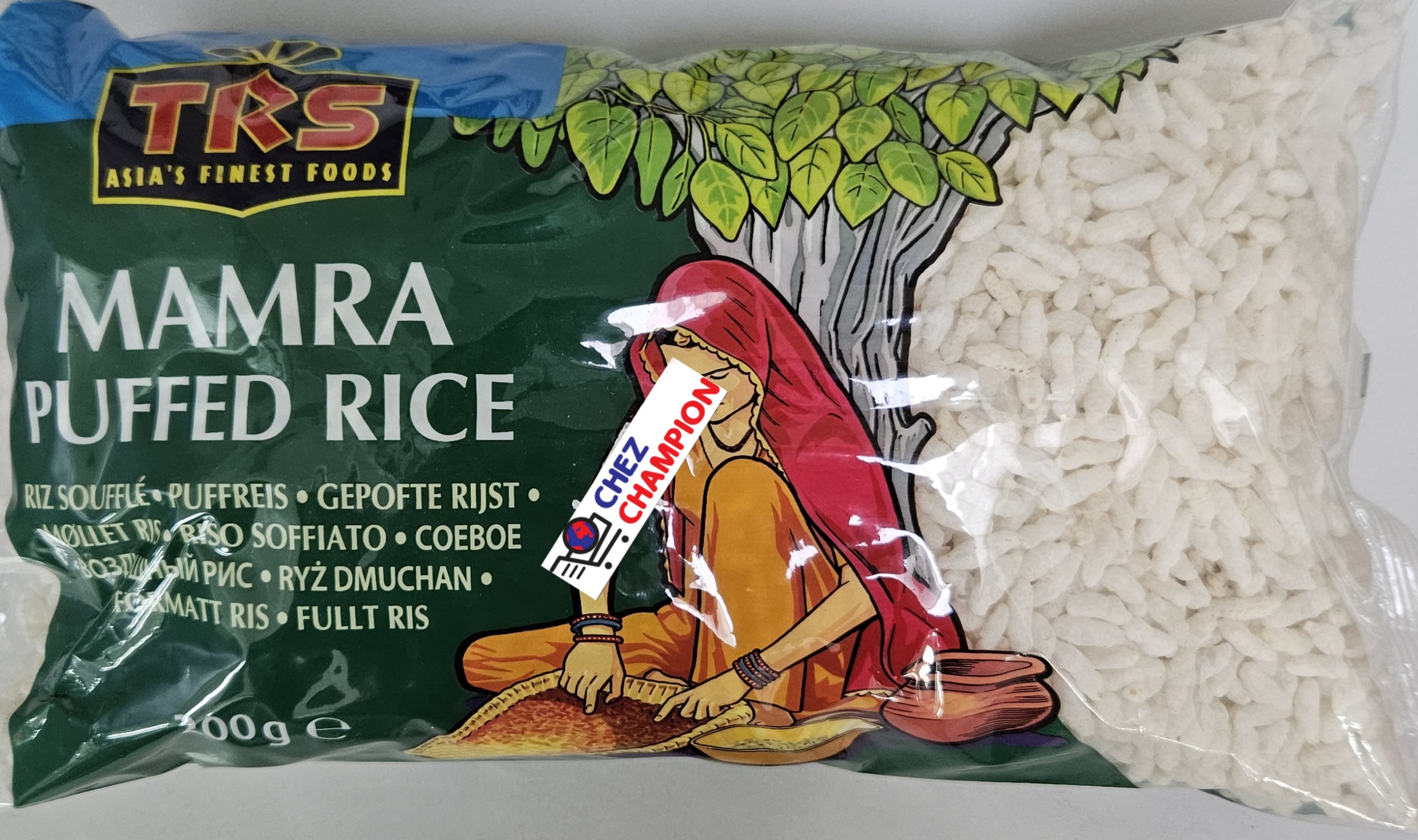 TRS mamra puffed rice – Puffreis – riz soufflé – riso soffiato – 200g