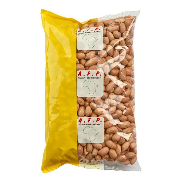 AFP unroasted peanuts with skin – cacahuètes non-grillées avec peau – Ungeröstete Erdnusse mit Haut – 800g