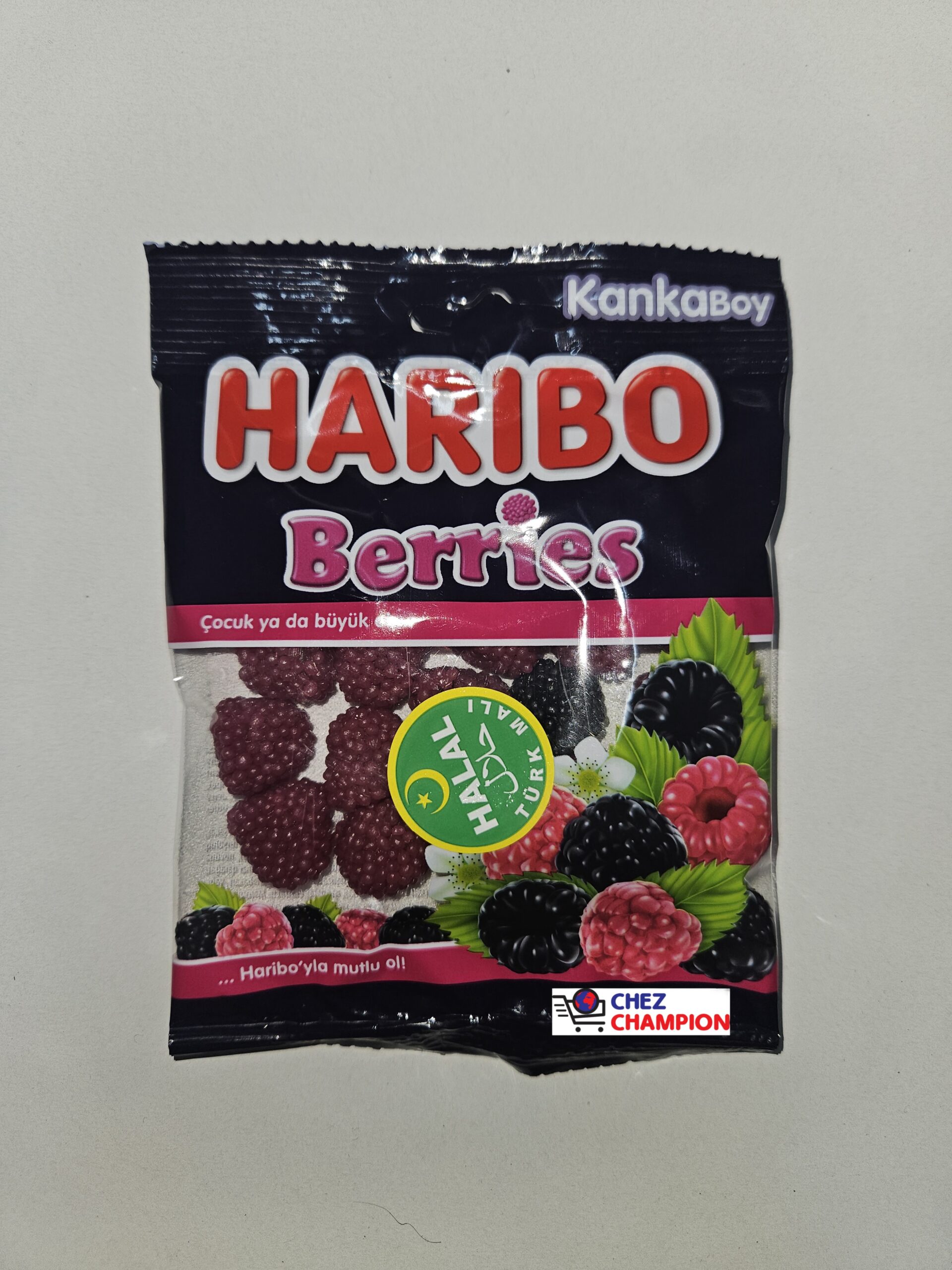 Haribo berries halal – bonbons baies- Beeren bonbons – 80g