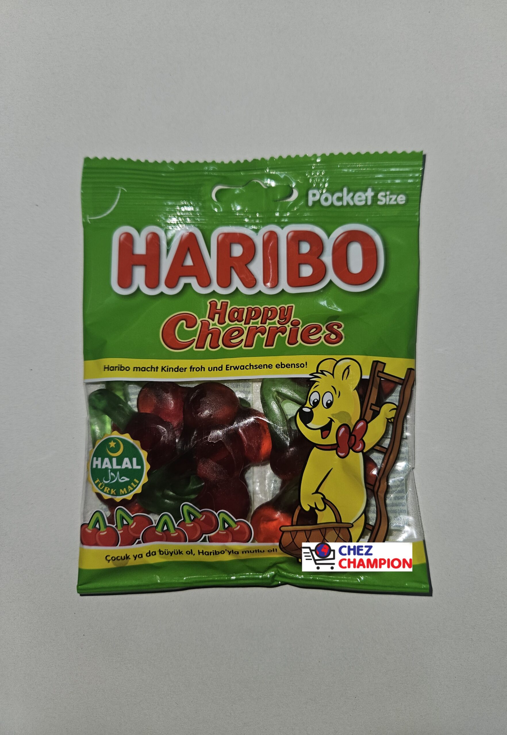 Haribo happy cherries – bonbons cerises – kirschenbonbons – 80g
