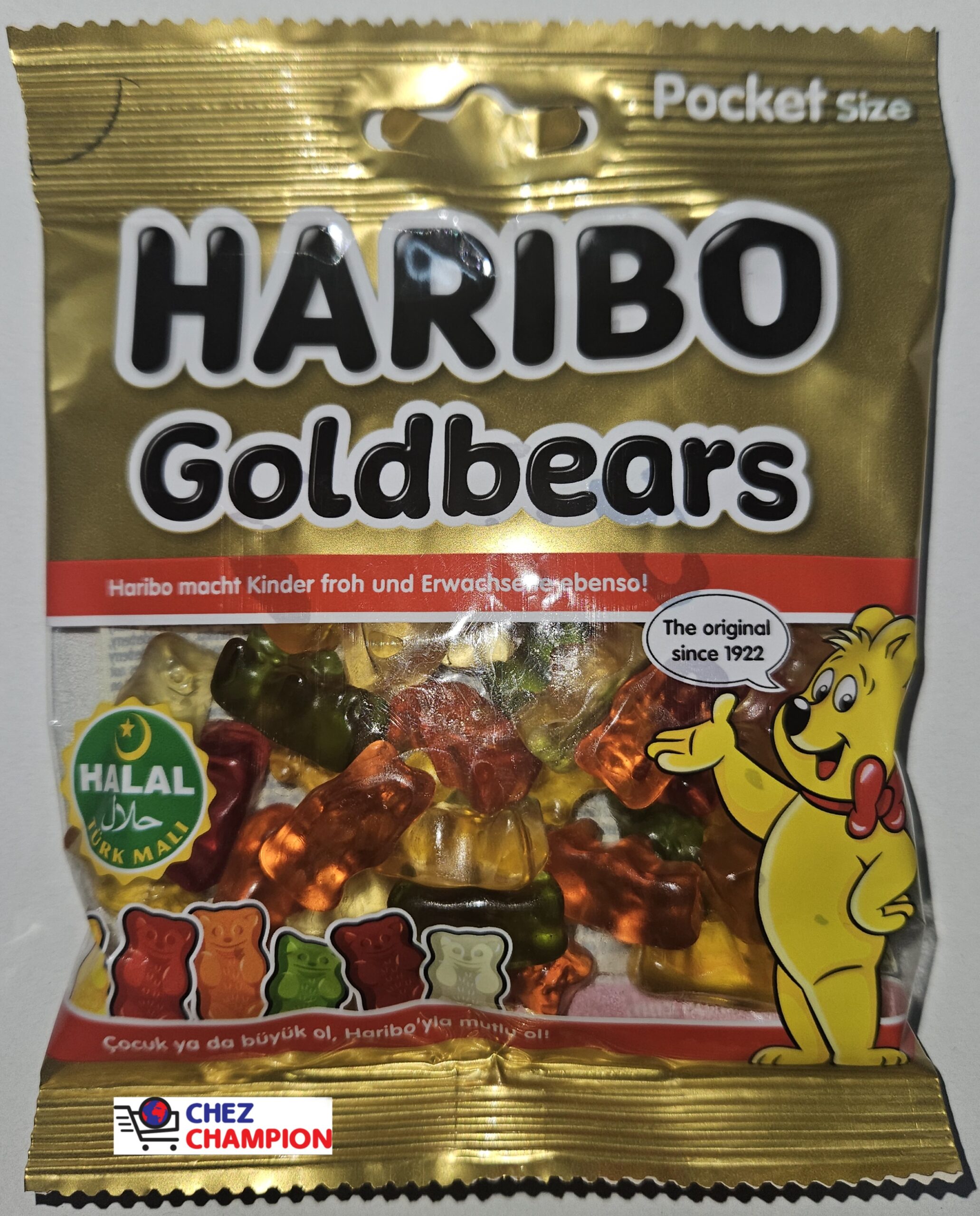 Haribo goldbears halal – bonbon oursons – Bären bonbons – 100g