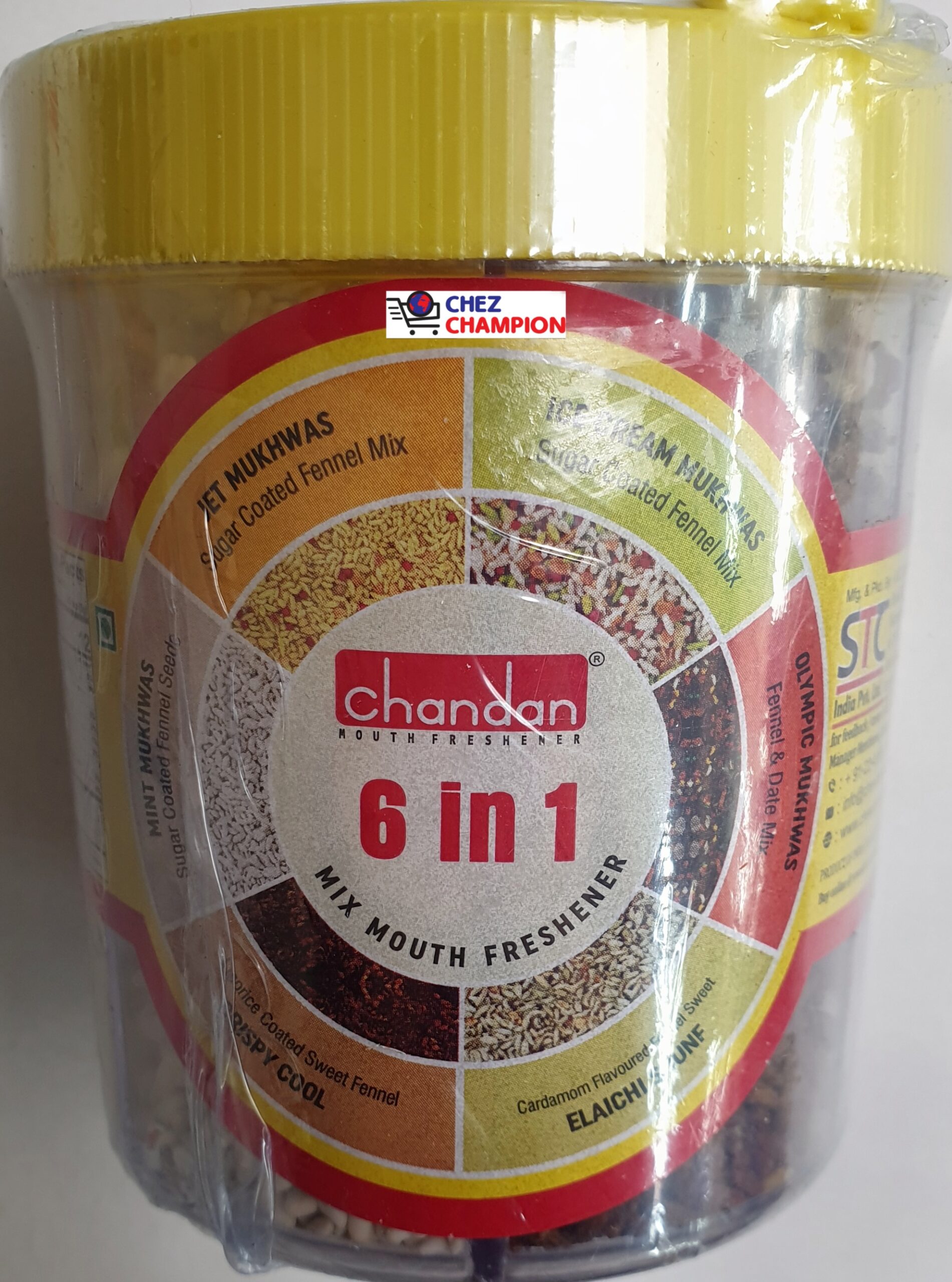 Chandan 6 in 1 mix mouth freshener – 230g