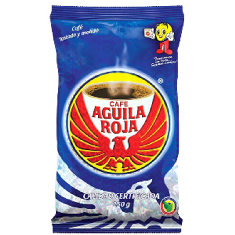 Aguila roja café tostado y molido – café moulu – 250g