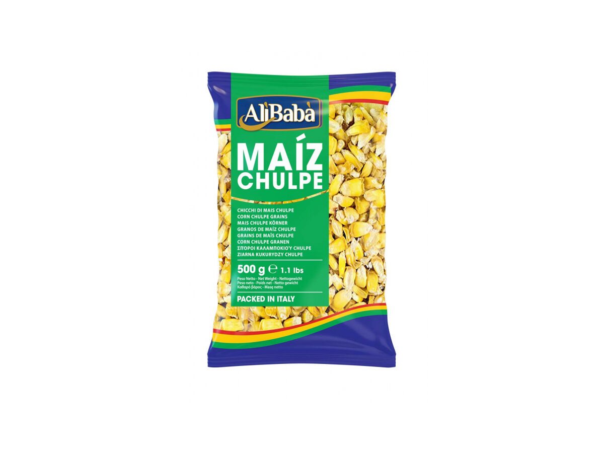 Alibaba maiz chulpe – grains de maïs chulpe – corn chulpe grains – 500g