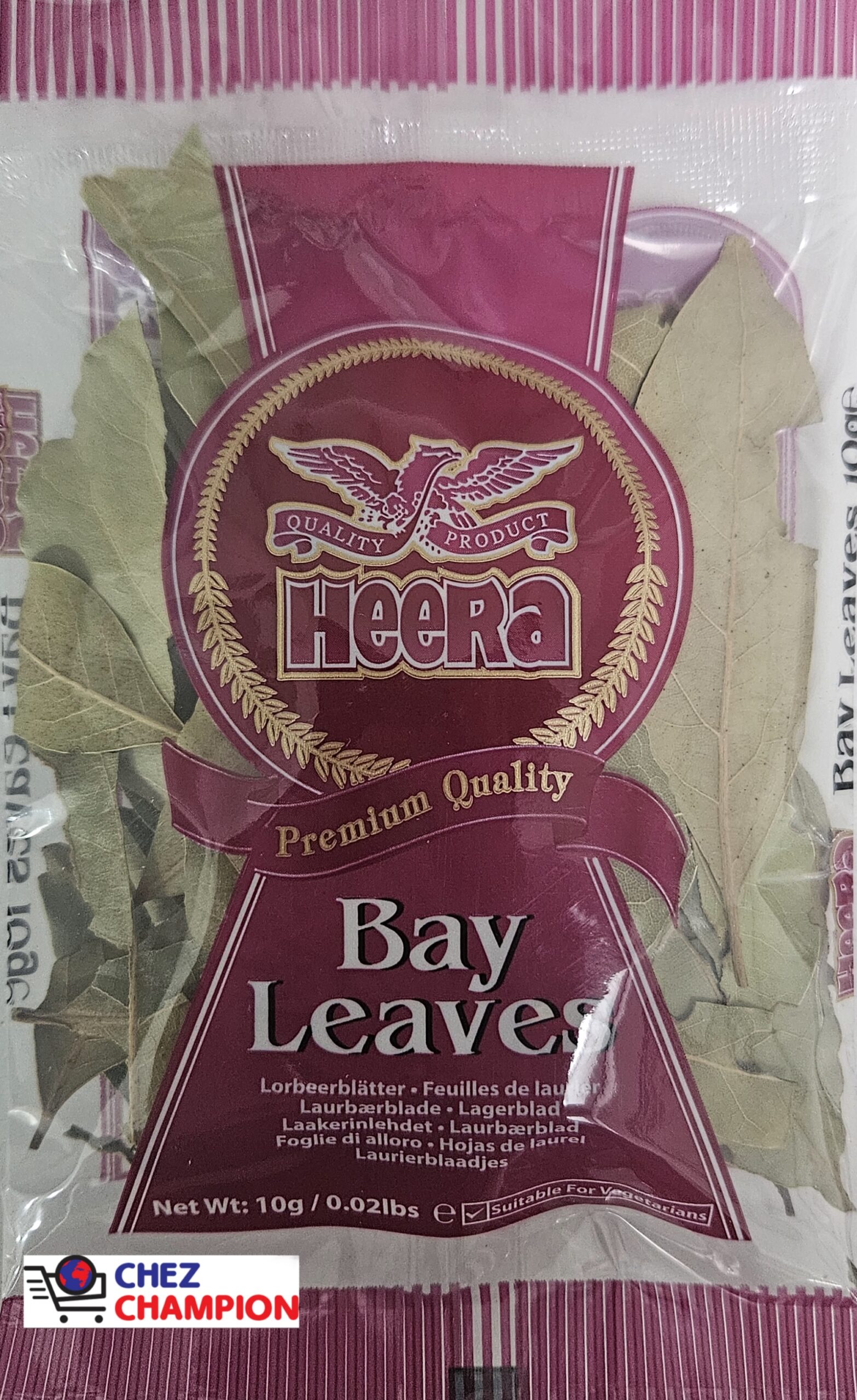 Heera bay leaves – feuille de laurier séchée – getrockenete Lorbeerblätter – 10g
