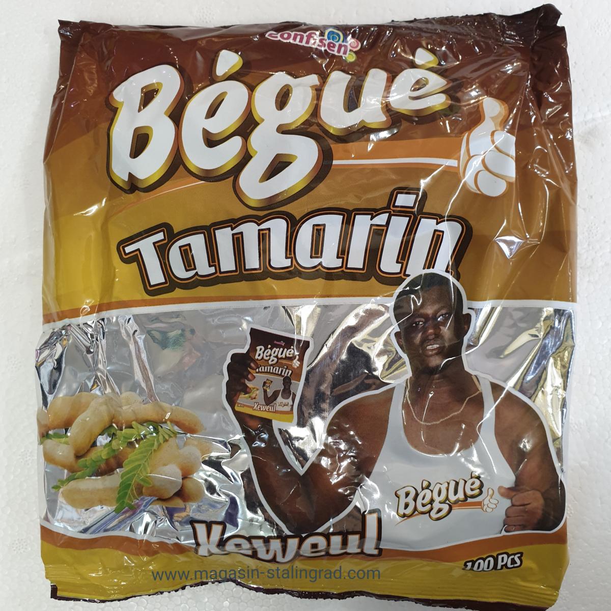 Bégué tamarin – bonbons au tamarin – 100pièces