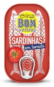 Bom petisco sardinhas em tomate – sardines à la sauce tomate – 120g