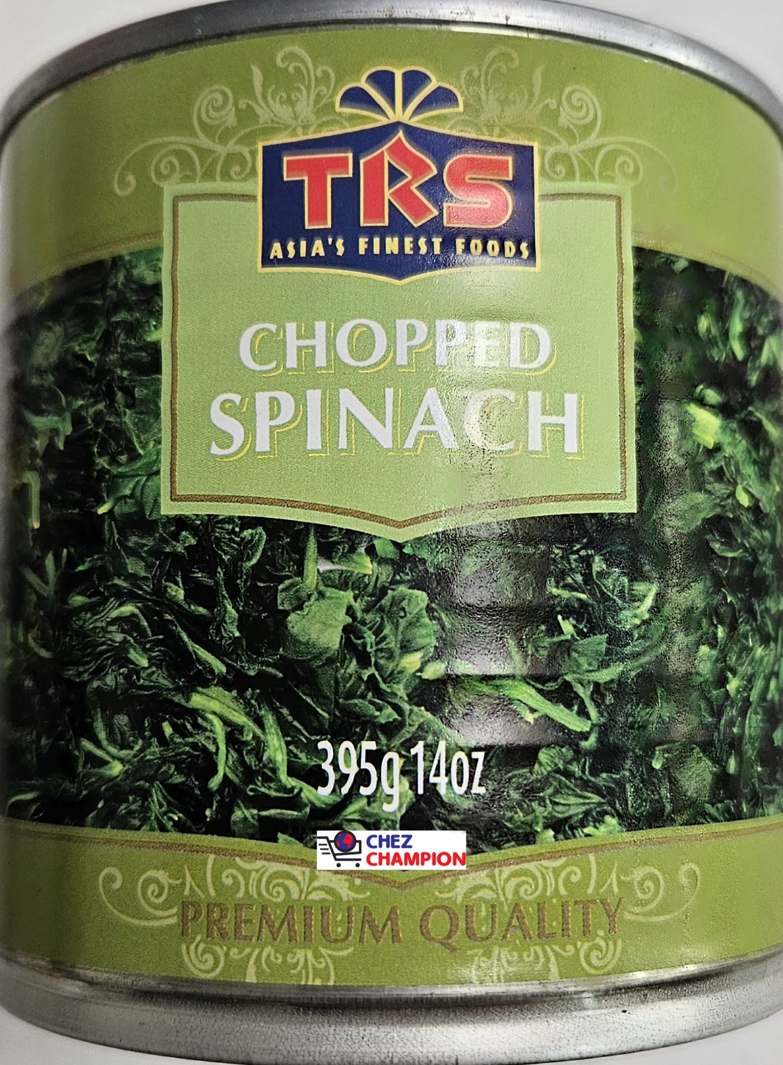 TRS chopped spinach – épinard en boite – Spinat in dose – 395g