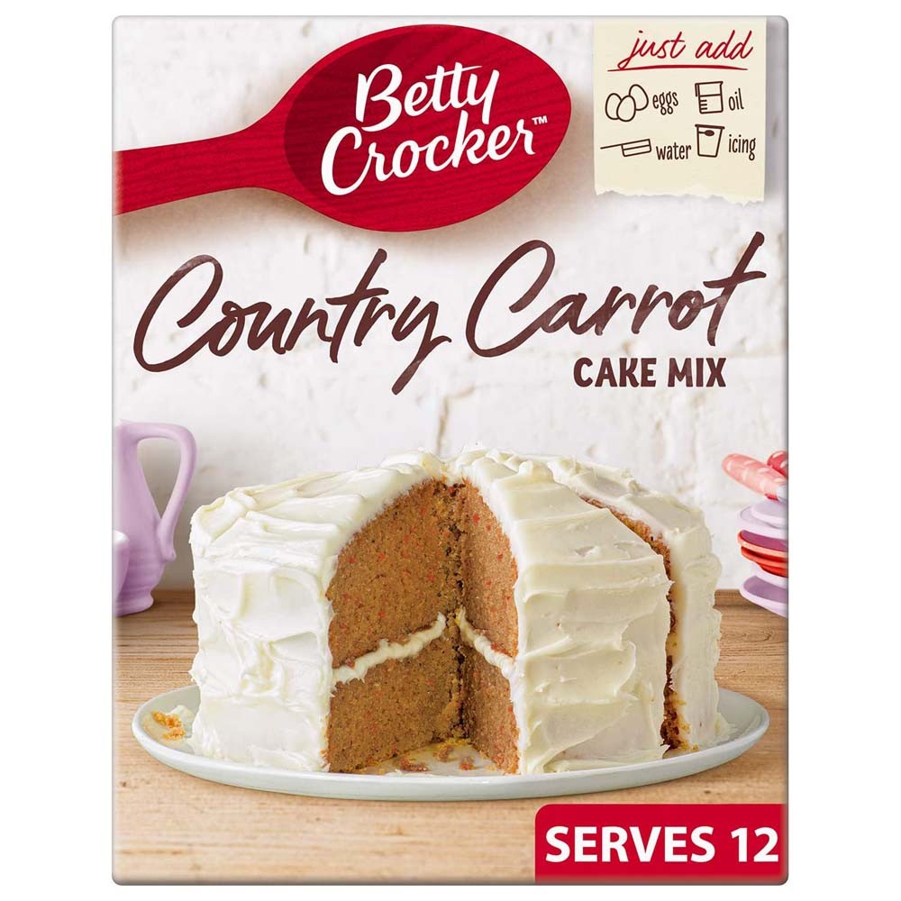 Betty crocker country carrot cake mix – 425g