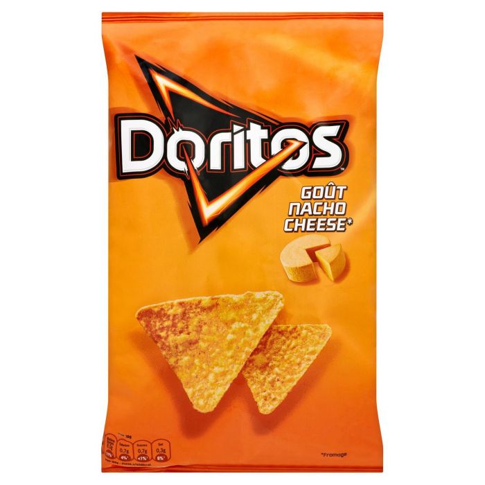 Doritos nacho cheese – chips nacho au fromage – 113g