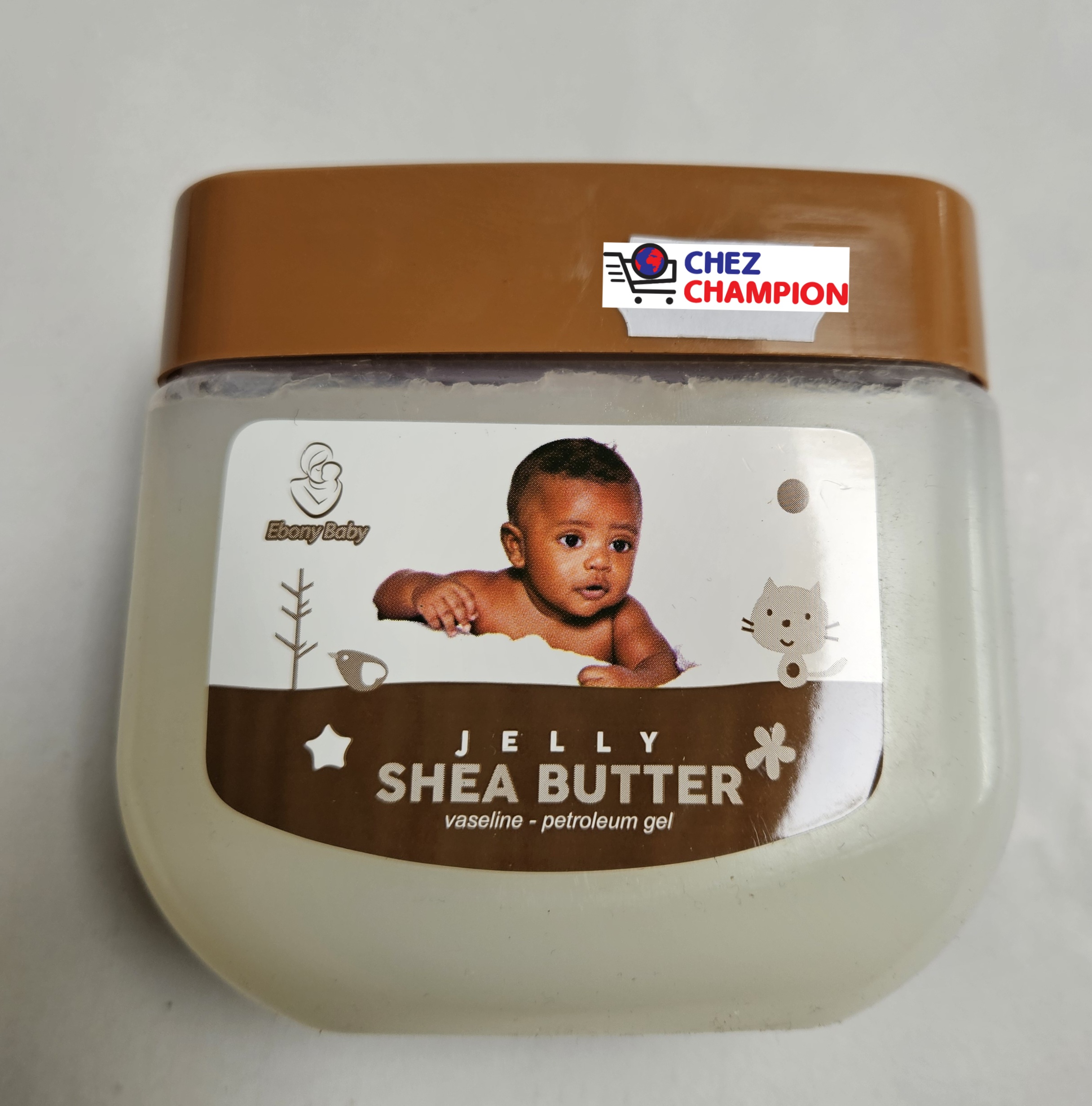 Ebony baby jelly shea butter – vaseline – petroleum gel – 440ml