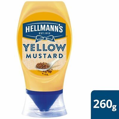 Hellmann’s yellow mustard – moutarde jaune – 260g