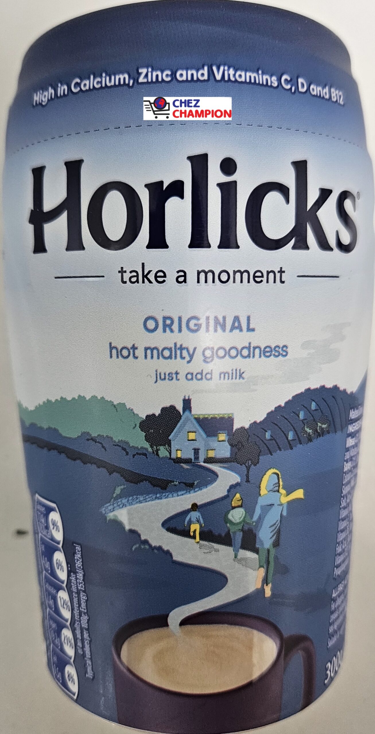 Horlicks original hot malty goodness just add milk – 300g