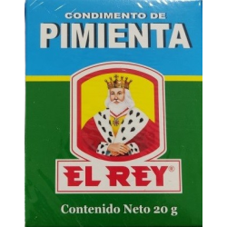 El rey condimento de pimienta – mélange avec du poivre – 20g
