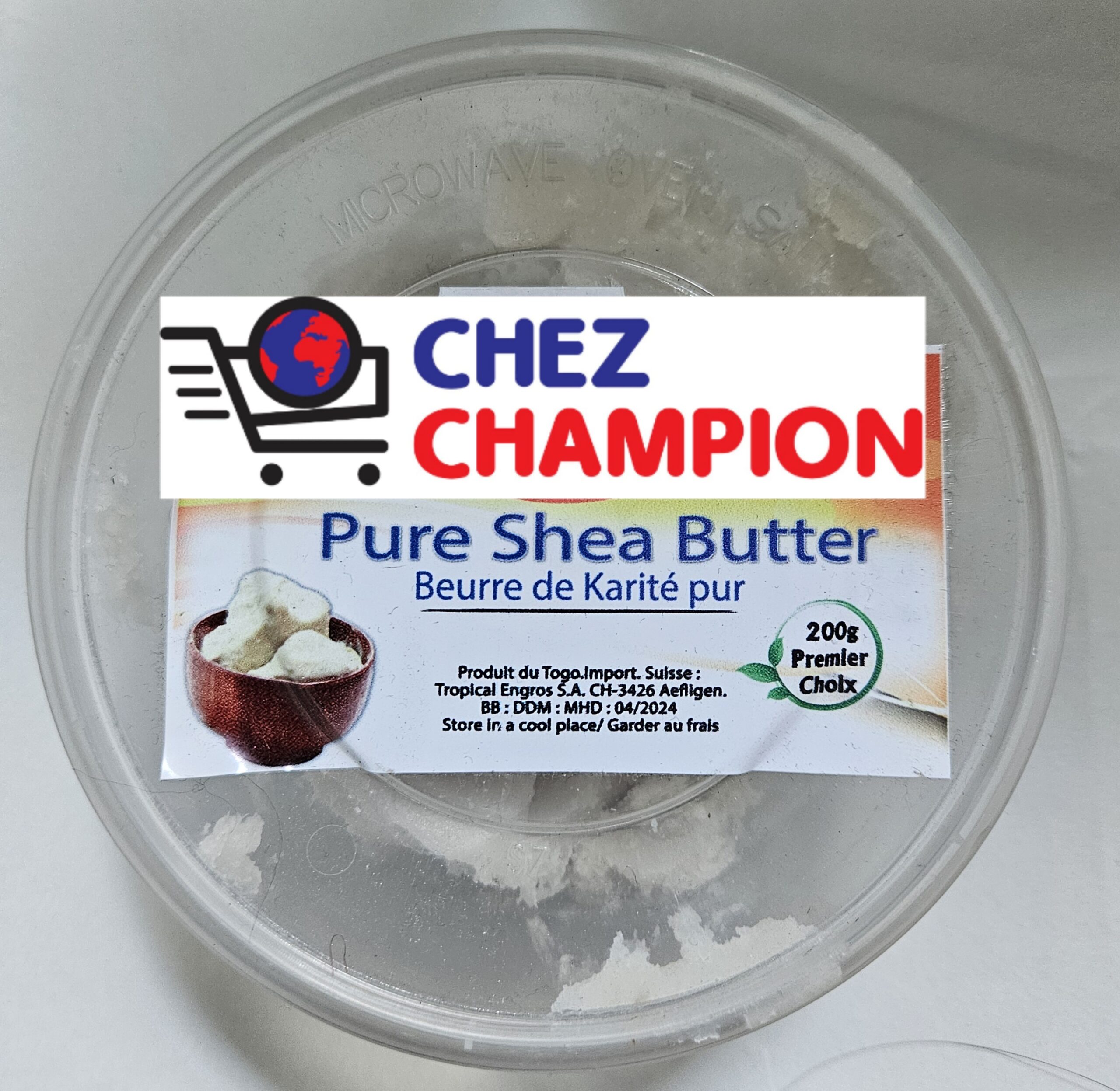 Pure shea butter – beurre de karité pur 1er choix – 200g