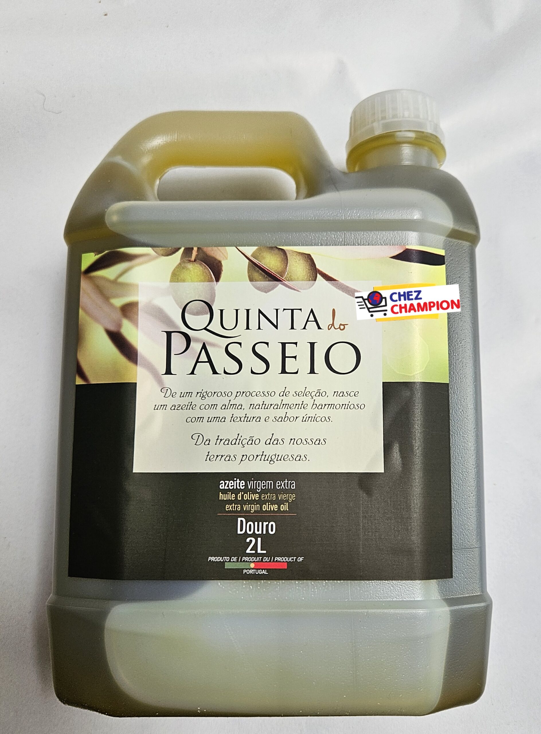 Quinta do passeio azeite virgem extra douro – huile d’olive extra vierge – 2l