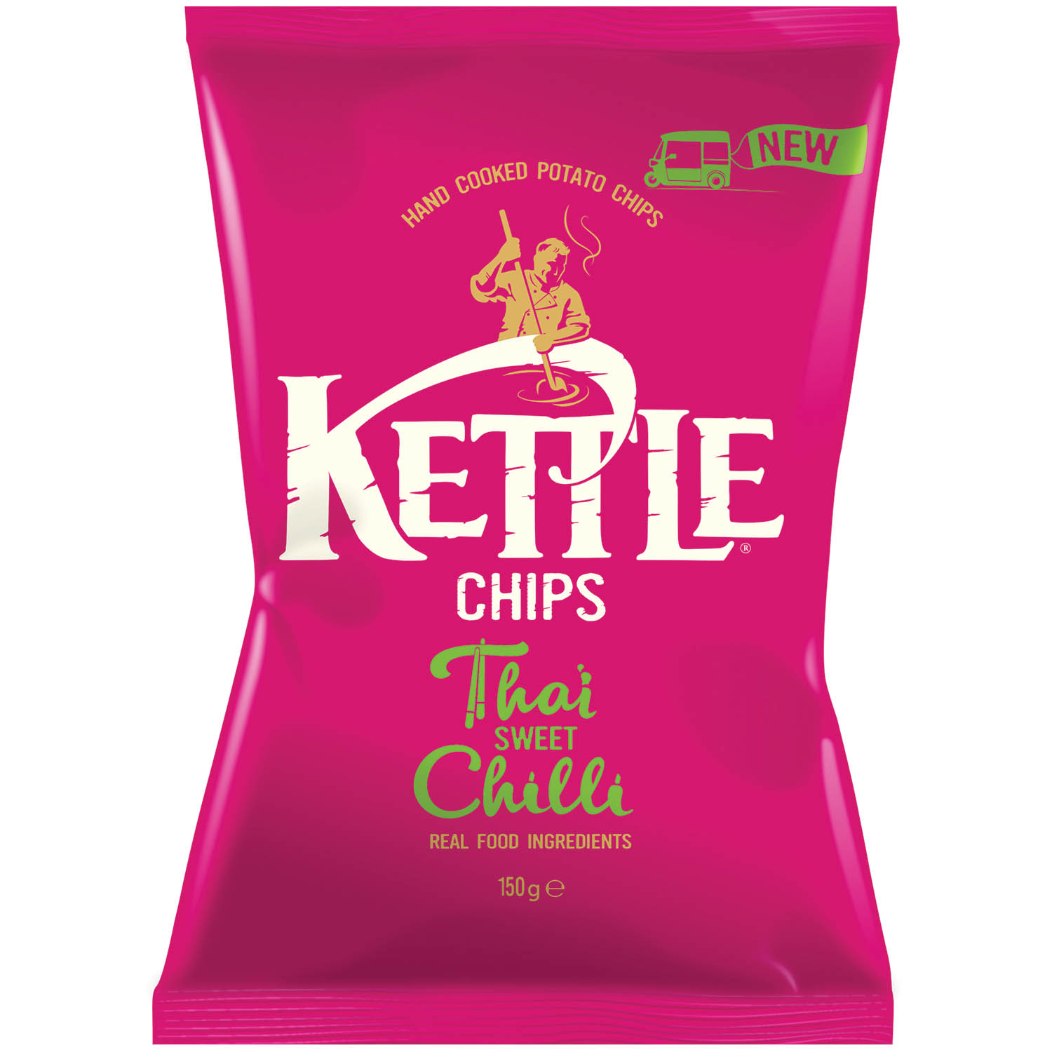 Kettle thaï sweet chilli chips – chips au piment doux thaï – 130g