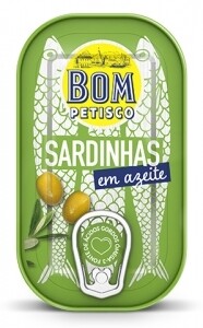 Bom petisco sardinhas em azeite – sardines à l’huile d’olive – 120g