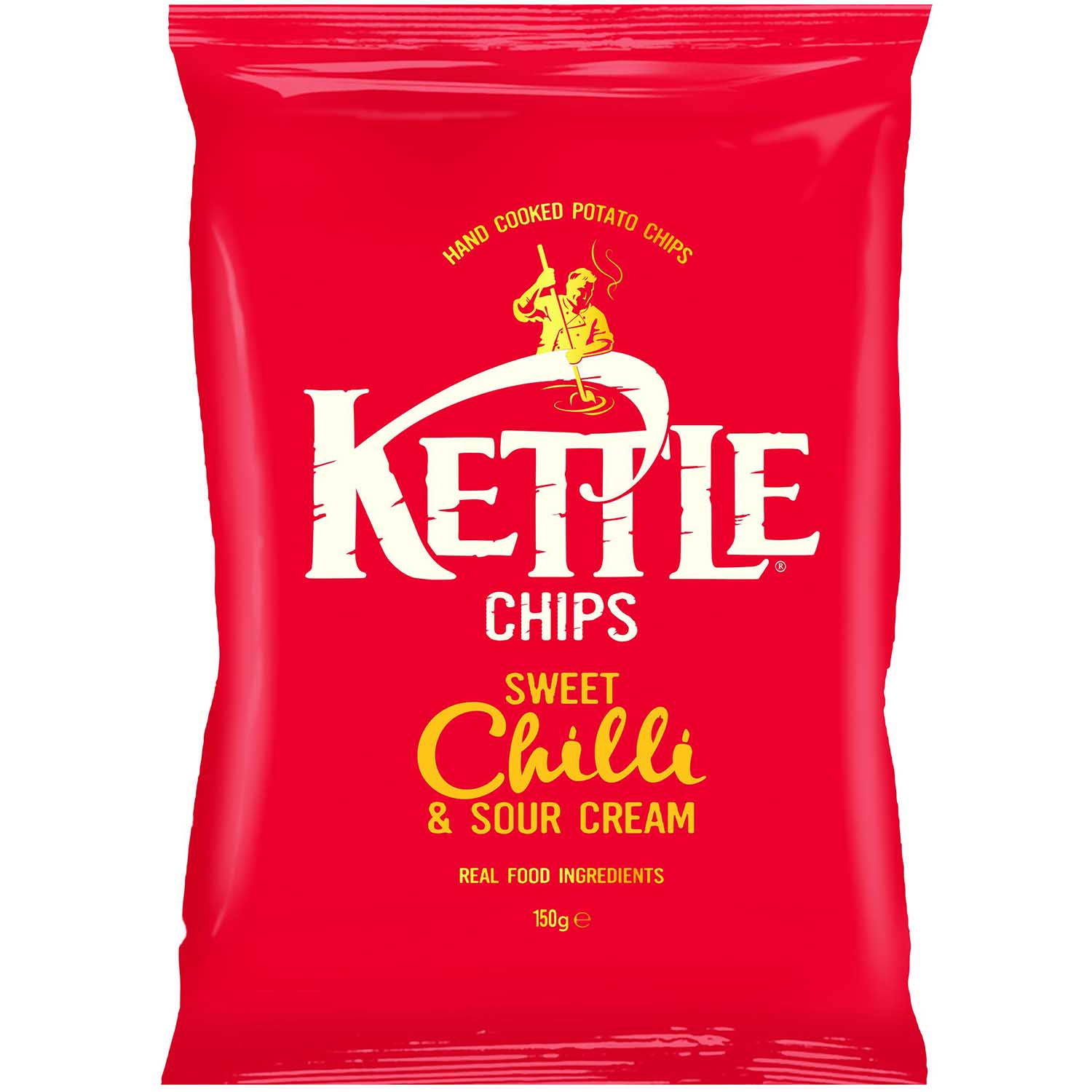 Kettle sweet chilli and sour cream chips – chips au piment doux et crème aigre – 130g