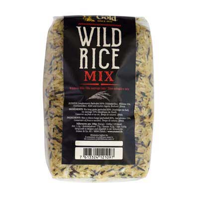 Liberty gold wild rice mix – riz sauvage mix – Wildreis mix – Roso selvatico mix – 1kg
